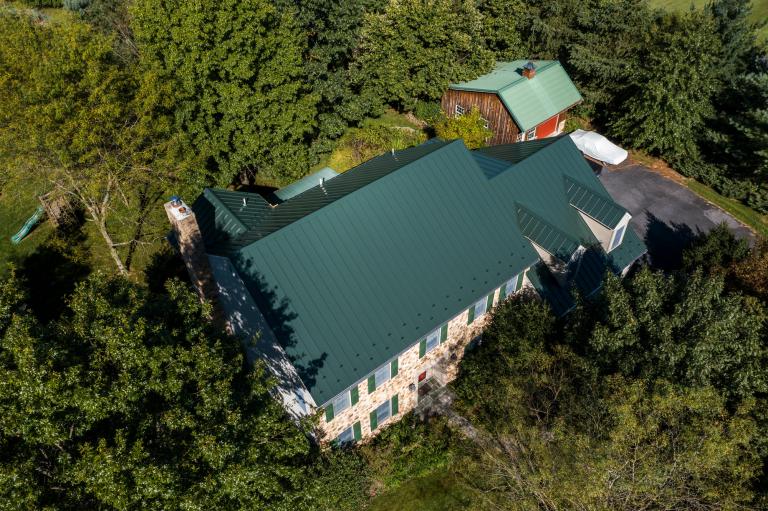 Standing Seam Metal Roof Installation, Kutztown, PA