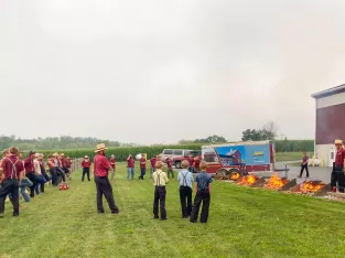 Fire extinguisher training