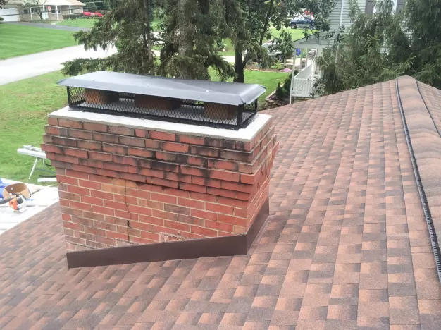 A chimney repair job.