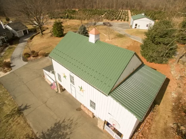 Fabral metal barn roof