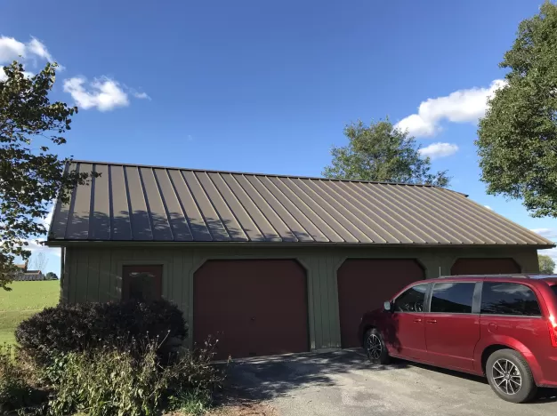 SSR Metal Garage Roof